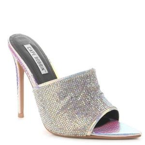 Cape robbin rhinestone iridescent heels